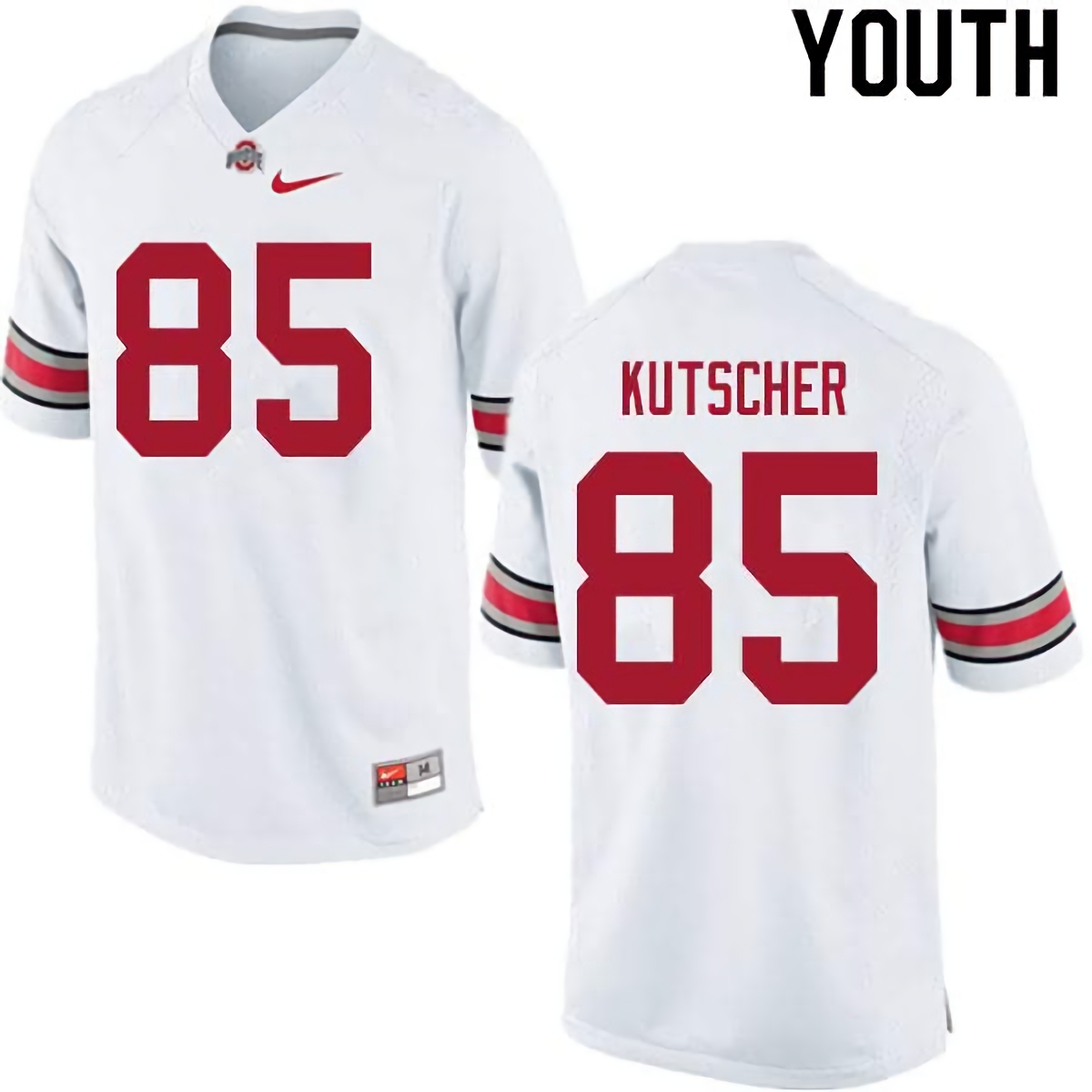 Austin Kutscher Ohio State Buckeyes Youth NCAA #85 Nike White College Stitched Football Jersey IWI0256XU